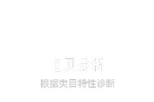 根据类目特性诊断